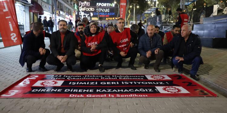 Wan’da 223 işçinin direnişi 107’nci gününde: İşimize geri döneceğiz