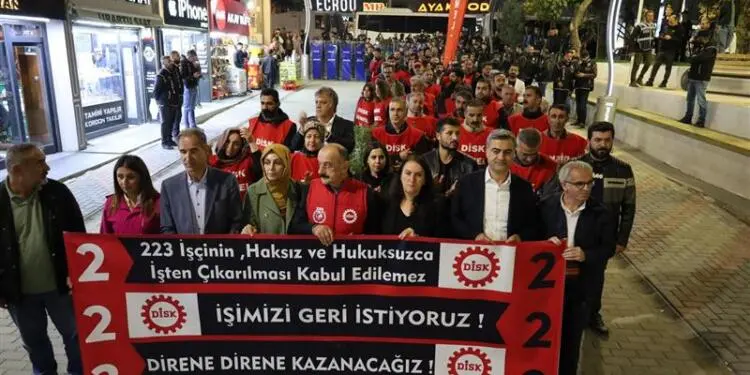 Wan’da 223 işçinin direnişi 104’üncü gününde: Direnişimizden asla vazgeçmeyeceğiz