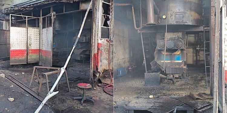 Yağ fabrikasında patlama: 1’i ağır, 7 yaralı