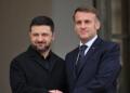 Macron ile Zelenskiy, Trump’ın Ukrayna barış planını görüştü