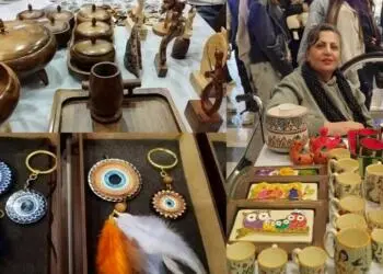 Kadınlar Sine’de el sanatları sergisi açtı