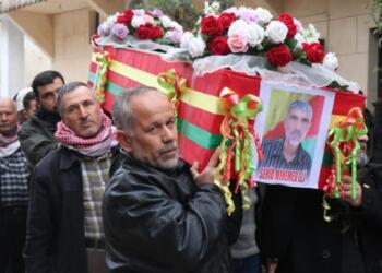 Efrîn’de kaçırılıp, katledilen Mihemed Elî toprağa verildi