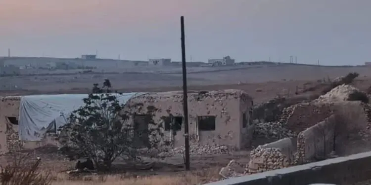 Tişrîn Barajı çevresinde bir eve drone saldırısı