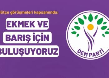 DEM Parti’nin ‘ekmek ve barış için bütçe’ yürüyüşü yarın başlıyor
