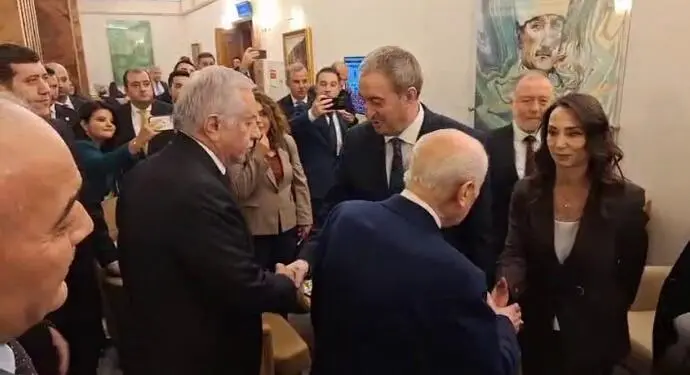 Bahçeli’den DEM Parti Eş Genel Başkanları’na ‘tebrik’