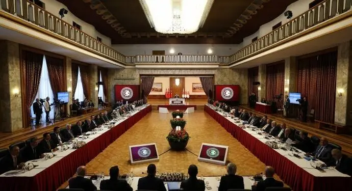 İmralı Heyeti ile Meclis Başkanı Kurtulmuş görüşmesi sona erdi