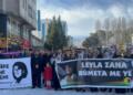 Leyla Zana’ya saldırı protesto edildi
