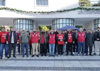 İzBB işçilerinin eylemi 9’uncu gününde