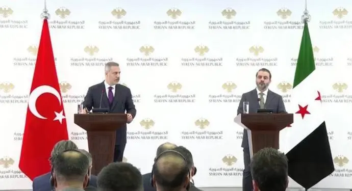 Fidan Şam’da mevkidaşı Şeybani ile görüştü: Gündem Kürtler