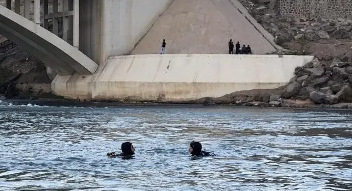 Dicle Nehri’ne düşen 12 yaşındaki çocuğu arama çalışması başlatıldı