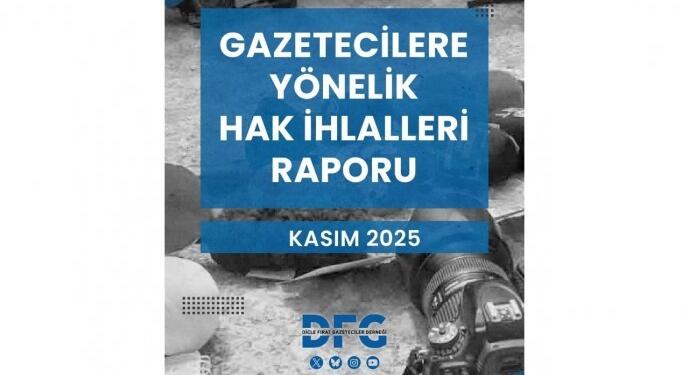 DFG Kasım ayı raporu: Gazetecilere yönelik baskılar sürüyor