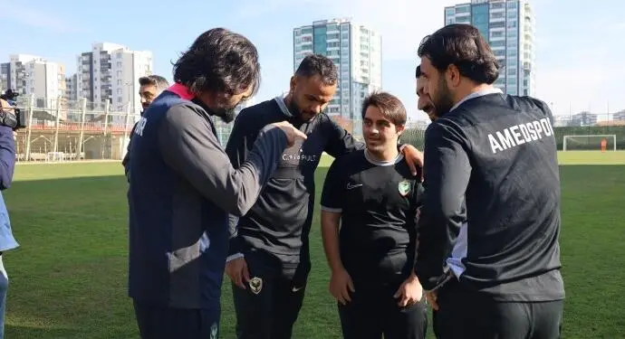 Zınar Altuntaş Amedspor hayalini gerçekleştirdi