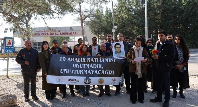 İzmir’de 19 Aralık protestosu: Tecrit devam ediyor
