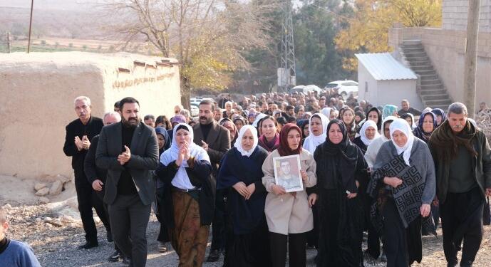 HPG’li Mehmet Bali Polat’ın taziyesine kitlesel ziyaret