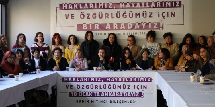 Kadınlardan mitinge çağrı: Barış ve özgürlük için Ankara’ya