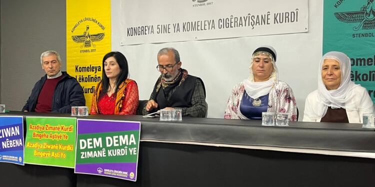 Kürt Dil Enstitüsü kongresini gerçekleştirdi