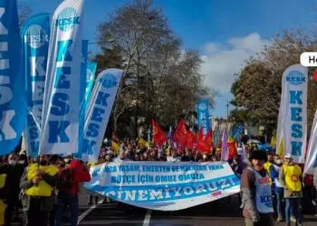 KESK’in yürüyüşü