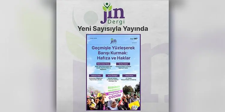 Jin Dergi’nin yeni sayısı yayında
