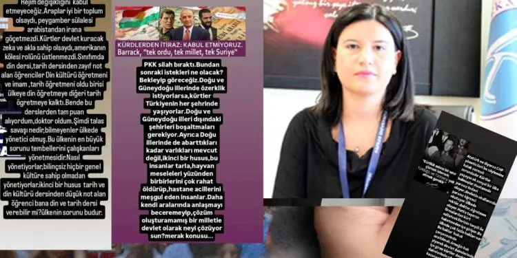 Irkçı doktordan Kürtlere hakaret paylaşımları