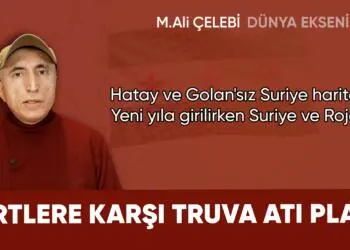 Hatay ve Golan’sız Suriye haritası: Yeni yıla girilirken Suriye ve Rojava