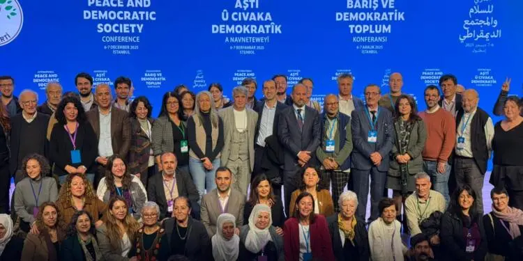 Uluslararası Barış ve Demokratik Toplum Konferansı’ndan kareler