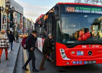 Ankara’da toplu taşımaya yüzde 35 zam