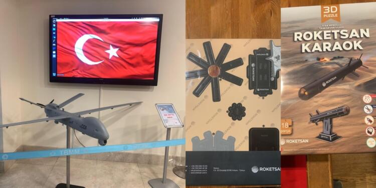 Meclis kreşinde Yerli Malı Haftası’nda SİHA’lar tanıtıldı