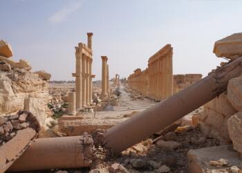 DAİŞ’in tahrip ettiği Palmira şimdi hayalet bir kent