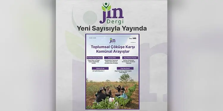 Jin Dergi’nin yeni sayısı yayında