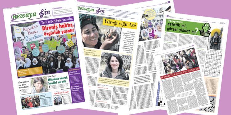 Newaya Jin gazetesinin yeni sayısı çıktı