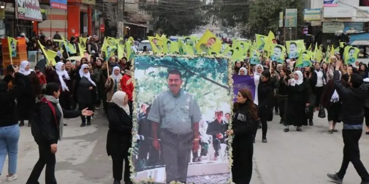 Helep’te Abdullah Öcalan’a özgürlük çağrısı