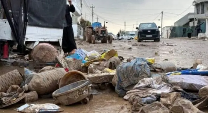 Rojava Kadın Platformu sel mağdurları için yardım kampanyası başlattı