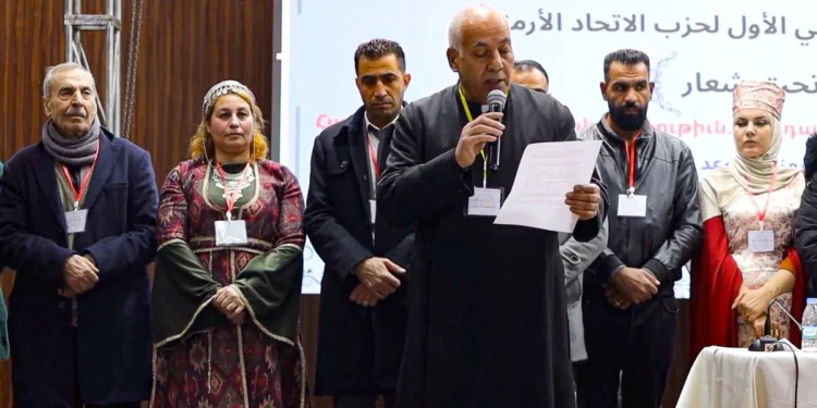 Kuzey ve Doğu Suriye’de Ermeni Birliği Partisi kuruldu