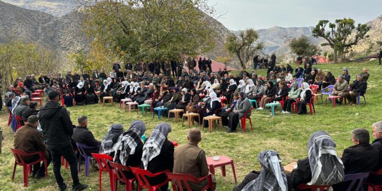 Qileban’da HPG’li Yiğit’in taziyesine kitlesel ziyaret