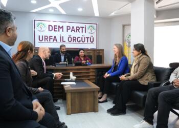 ABD Adana konsolosu DEM Parti’yi ziyaret etti