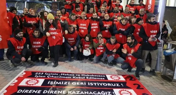 Wan’da 223 işçinin direnişi 144’üncü gününde