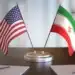 USA and Mexican flags on table. Negotiation between Mexico and United states. 3D rendered illustration.