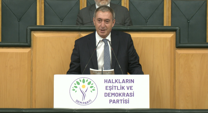 Tuncer Bakırhan Meclis Grup Toplantısı’nda konuşuyor CANLI